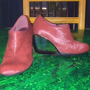 United Nude Mobius Calf Hair Bootie